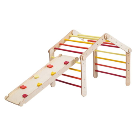 Tuktuk Montessori prolézačka - barevná