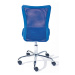 Dětská otočná židle na kolečkách clyde - modrá