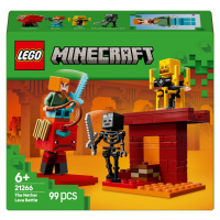 LEGO LEGO® Minecraft® Lávová bitva v Netheru 21266