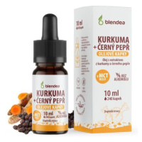 Blendea Kurkuma+černý pepř olejové kapky 10ml