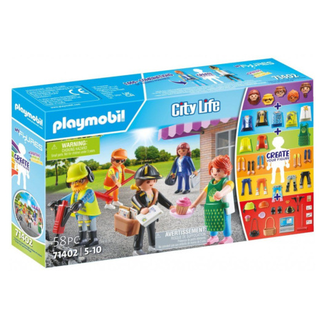 Playmobil 71402 my figures: život ve městě