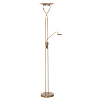 HighLight Empoli - stojací LED lampa, bronz, čtecí lampa