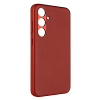 FIXED MagLeather kožený kryt s MagSafe Samsung Galaxy S24+ červený