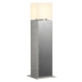 SLV BIG WHITE SQUARE POLE 60, venkovní stojací lampa, TC-TSE, IP44 , hranatá, nerezová ocel 304,