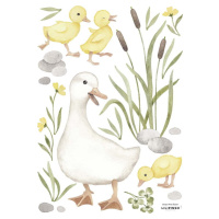 Arch samolepek 30x42 cm Baby Ducks Mom – Lilipinso