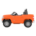 mamido Dětské elektrické autíčko Toyota Tundra XXL oranžové
