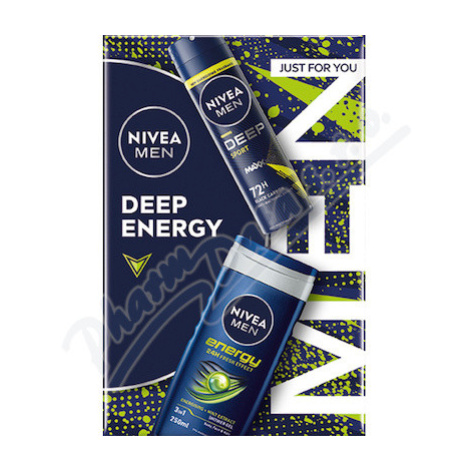 NIVEA MEN BOX Deep Energy set 93360-01649-00