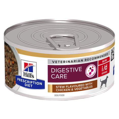 Hill's Prescription Diet i/d Stress Mini Digestive Care Chicken - 24 x 156 g Hills
