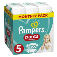 Pampers Měsíční zásoba plenkových kalhotek ActivePants 5 JUNIOR 12-17kg 152ks