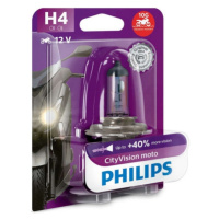 Autožárovka Philips CityVision Moto H4 12342CTVBW 60/55W 12V P43t-38 (pro motocykly) s homologac