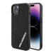 Karl Lagerfeld hard silikonové pouzdro iPhone 15 6.1" black 3D Rubber Multi Logo
