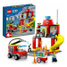 Lego® city 60375 hasičská stanice a auto hasičů