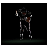 Fotografie American football player running, Lewis Mulatero, 40x35 cm