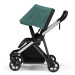 Thule Kočárek městský Shine Mallard Green on Aluminum