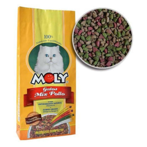 Moly CAT CHICKEN 1,5kg kuřecí krmivo pro kočky