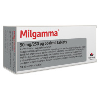 Milgamma 50 mg/250 μg 50 obalených tablet