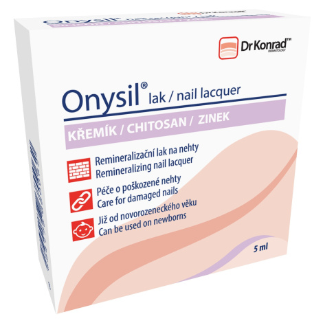 Dr.Konrad Onysil lak na nehty 5 ml Dr Konrad Pharma