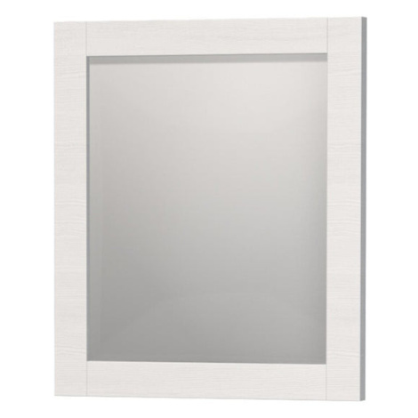 Zrcadlo Florentina (60x70x4 cm, bílá)