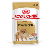 Royal Canin Breed Pomeranian Adult - jako doplněk: mokré krmivo 24 x 85 g Royal Canin Breed Pome