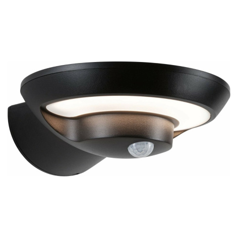 PAULMANN Solární LED venkovní nástěnné svítidlo Bordola pohybové čidlo IP44 180x211mm 3000K 3,5W