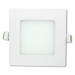 LED stropní panel čtvercový 6 W, teple bílá