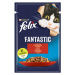 Výhodné balení Felix Fantastic Pouches 52 kapsiček (52 x 85 g) - hovězí