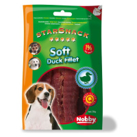 Nobby StarSnack Soft Duck Fillet měkké kachní filetky 70g