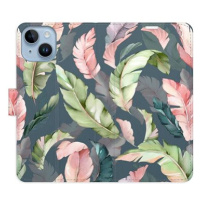 iSaprio flip pouzdro Flower Pattern 09 pro iPhone 14