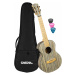 Cascha HH 2317E Bamboo Tenorové ukulele Graphite