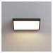 Lindby Venkovní nástěnné svítidlo Lindby LED Abby, IP65, tmavě šedé