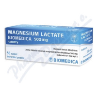 Magnesium Lactate Biomedica 500mg tbl.nob.50