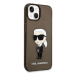 Karl Lagerfeld KLHCP14MHNIKTCK hard silikonové pouzdro iPhone 14 PLUS 6.7" black Ikonik Karl Lag