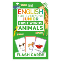 English for Everyone Junior (First Words Animals Flash Cards) - kniha z kategorie Cizí jazyky