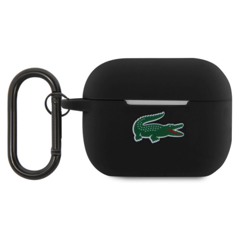 Lacoste Liquid Silicone Croc Logo pouzdro AirPods Pro černé