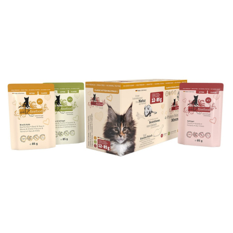 catz finefood Kitten multipack I 12 × 85 g