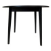 Jídelní stůl Reste 100x100x74 cm (černá)