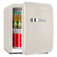 Klarstein Audrey Mini, retro lednice, 48 l, 2 úrovně, F, krémová