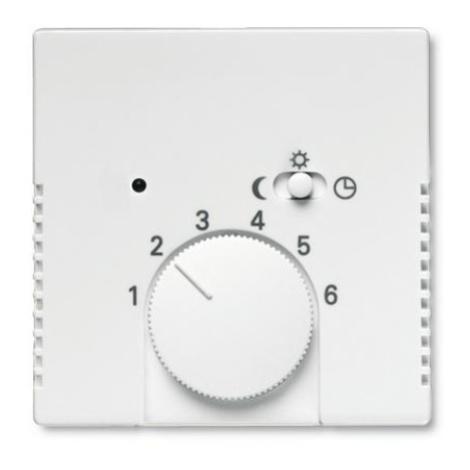 ABB kryt termostatu studio bílá 2CKA001710A3569 Future Linear, Solo,Solo Carat, Busch-axcent 179