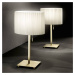 austrolux by Kolarz KOLARZ Sand - stolní lampa s plisovaným stínidlem