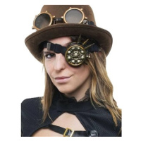 Funny Fashion Brýle steampunk - monokl s ostny