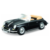 Bburago Porsche 356 B Cabriolet Black 1:24