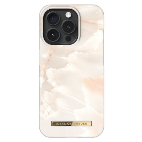 iDeal Of Sweden Fashion zadní kryt iPhone 15 Pro Rose Pearl Marble