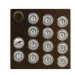 4FN 230 94.1/P - kódovač KARAT, 4+n, měděná, podsvit, se Z