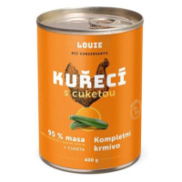 LOUIE kuřecí (95% v pevné složce) s cuketou 400 g