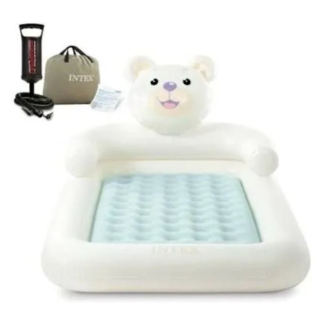 Intex 66814 nafukovací cestovní postel pro děti medvěd