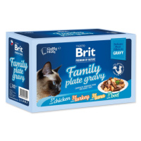 Kapsičky Brit Premium by Nature Delicate Fillets in Gravy multipack 12x85g