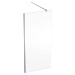 Geberit GEO - Sprchová stěna Walk-In, 100x200 cm, stříbrná/čiré sklo 560.139.00.2