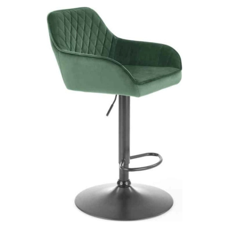 Halmar Barová židle H103 - zelená