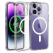 Magnetický Kryt Na Iphone 15 Pro Max Clear Case Tvrzené Sklo 9H