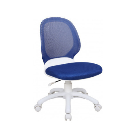 Dětská židle Jerry, bílá/modrá Asko